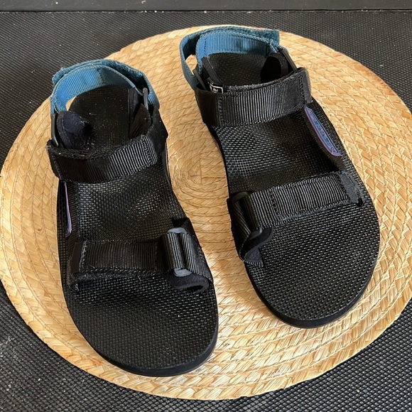 Merrell Outdoor Slides Strap Velcro Sandals Size 10 - Picture 7 of 14